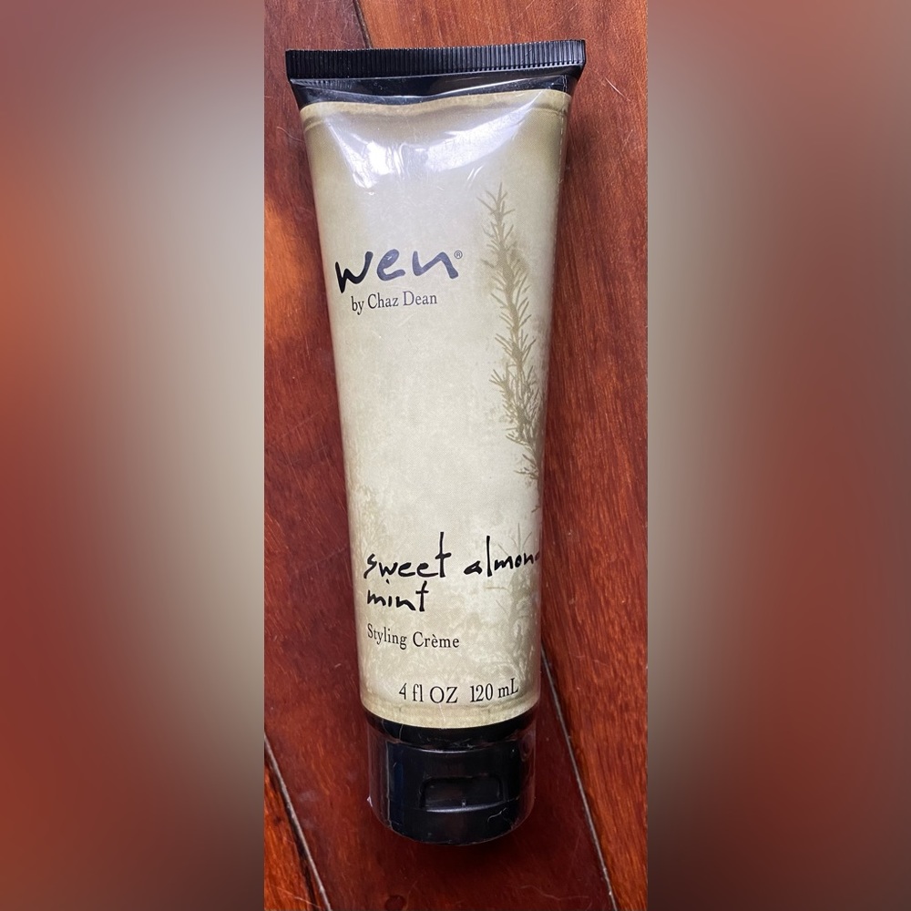 Wen Sweet Almond Mint Anti-Frizz Styling Cream 4oz sealed